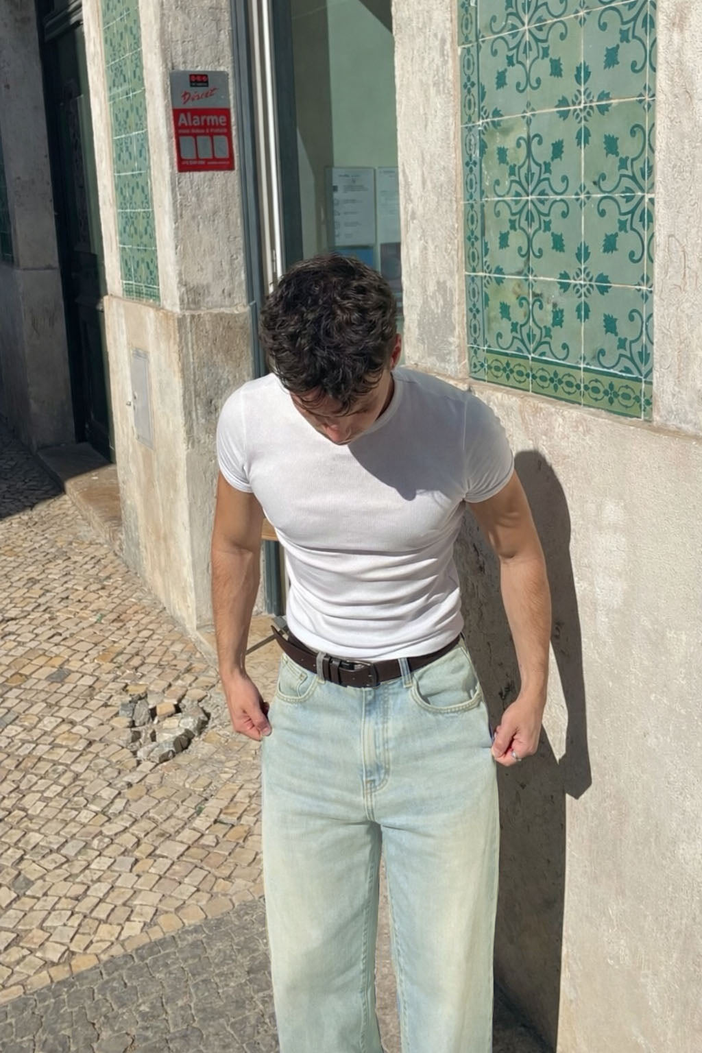 Toomesjeans Loose Fit Men Black Jeans