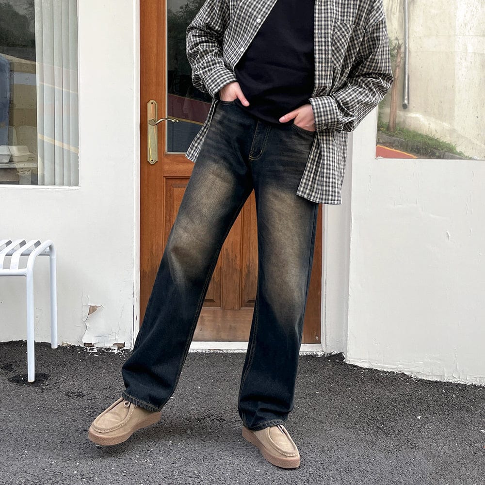 Toomesjeans Loose Fit Men Blue  Jeans