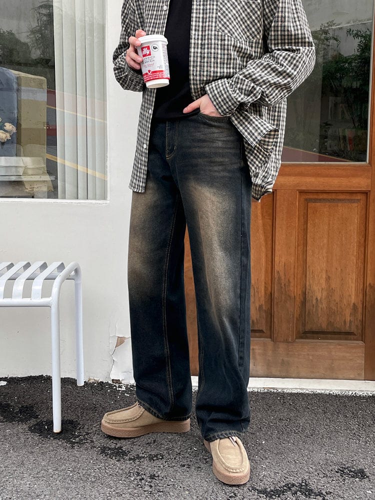 Toomesjeans Loose Fit Men Blue  Jeans