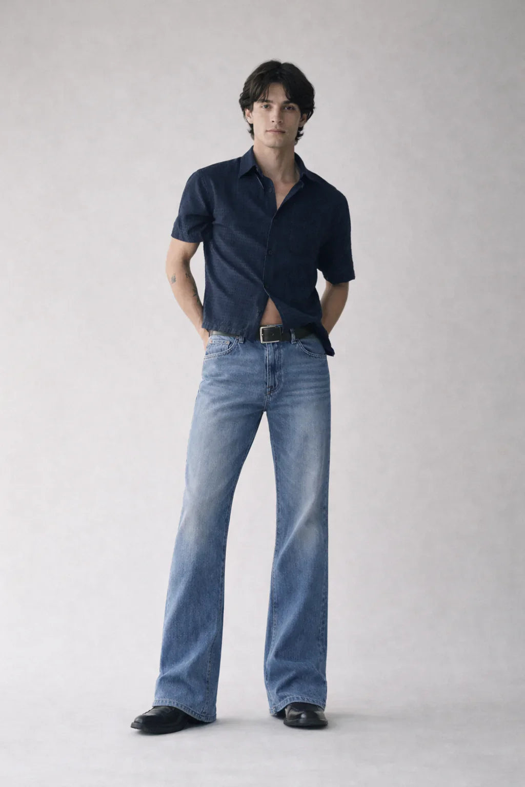 Toomesjeans Loose Fit Men  Blue  Jeans