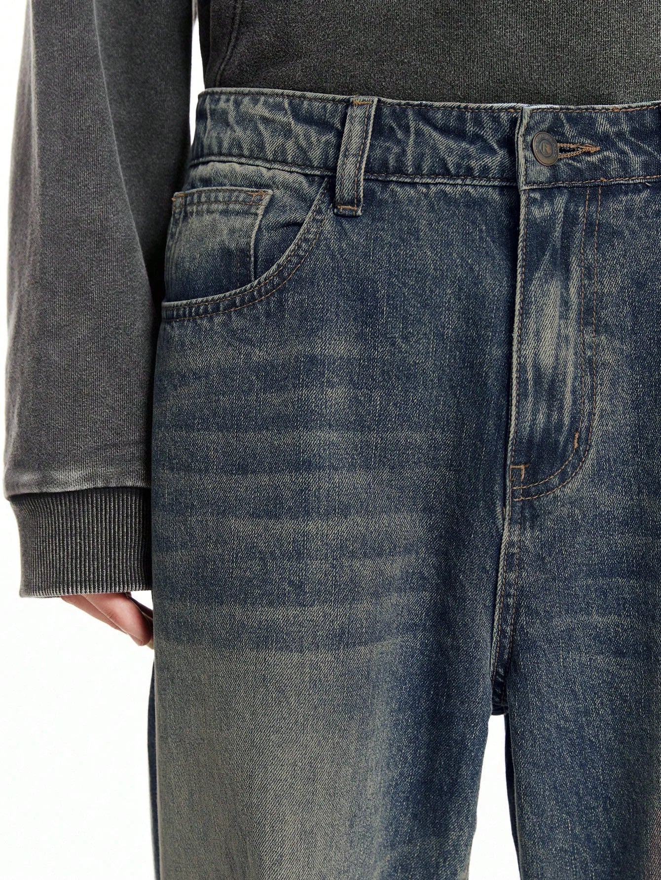 Toomesjeans Loose Fit Men  Blue  Jeans