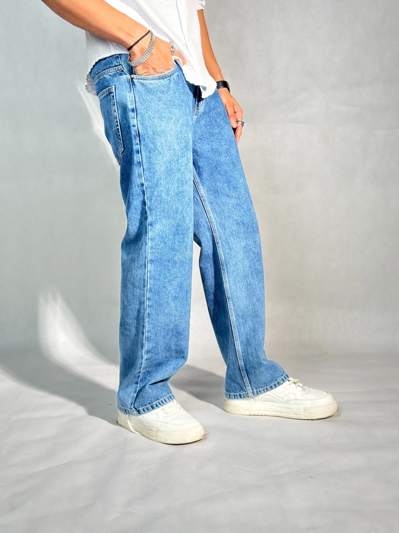 Toomesjeans Loose Fit Men Blue  Jeans