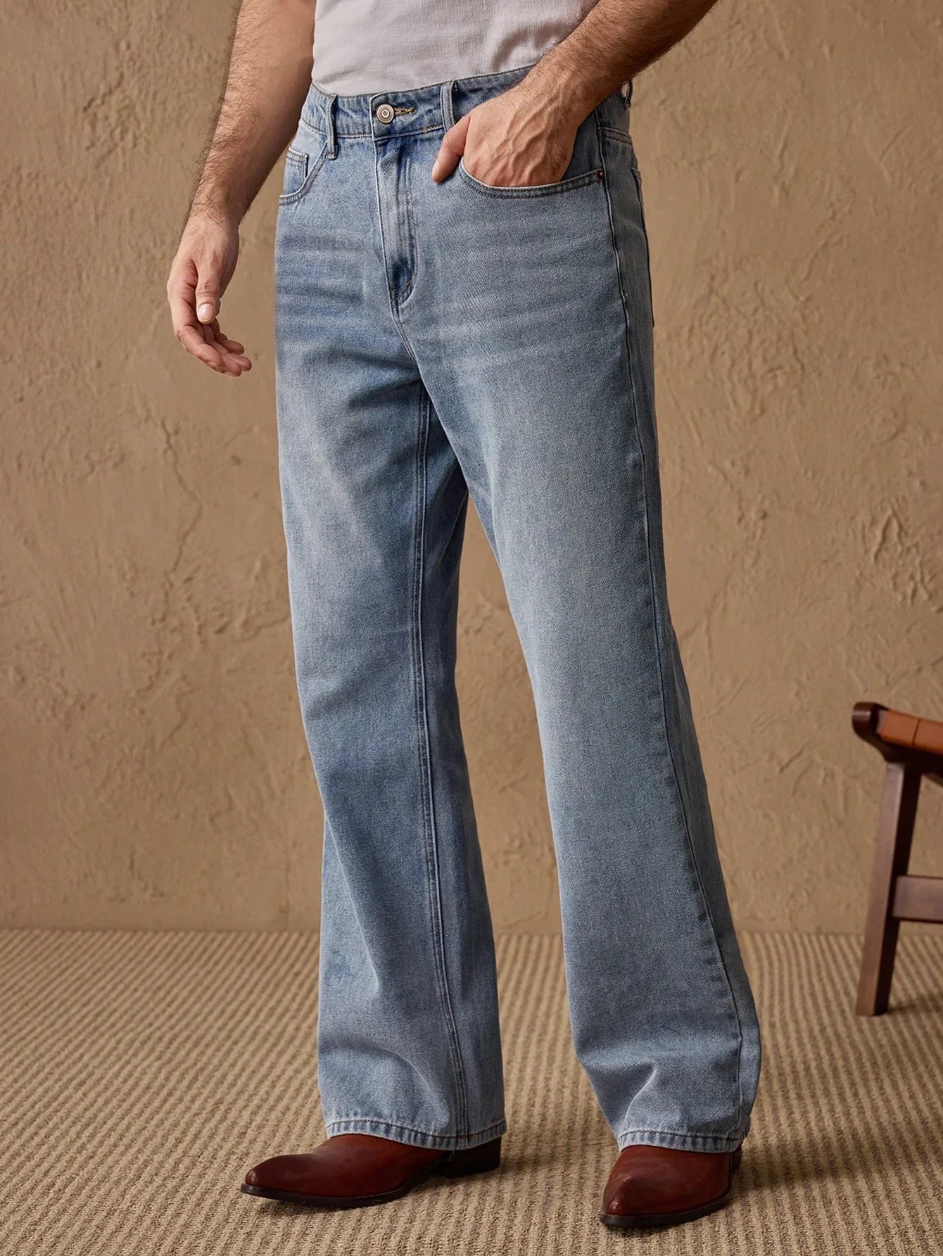 Toomesjeans Loose Fit Men  Blue  Jeans