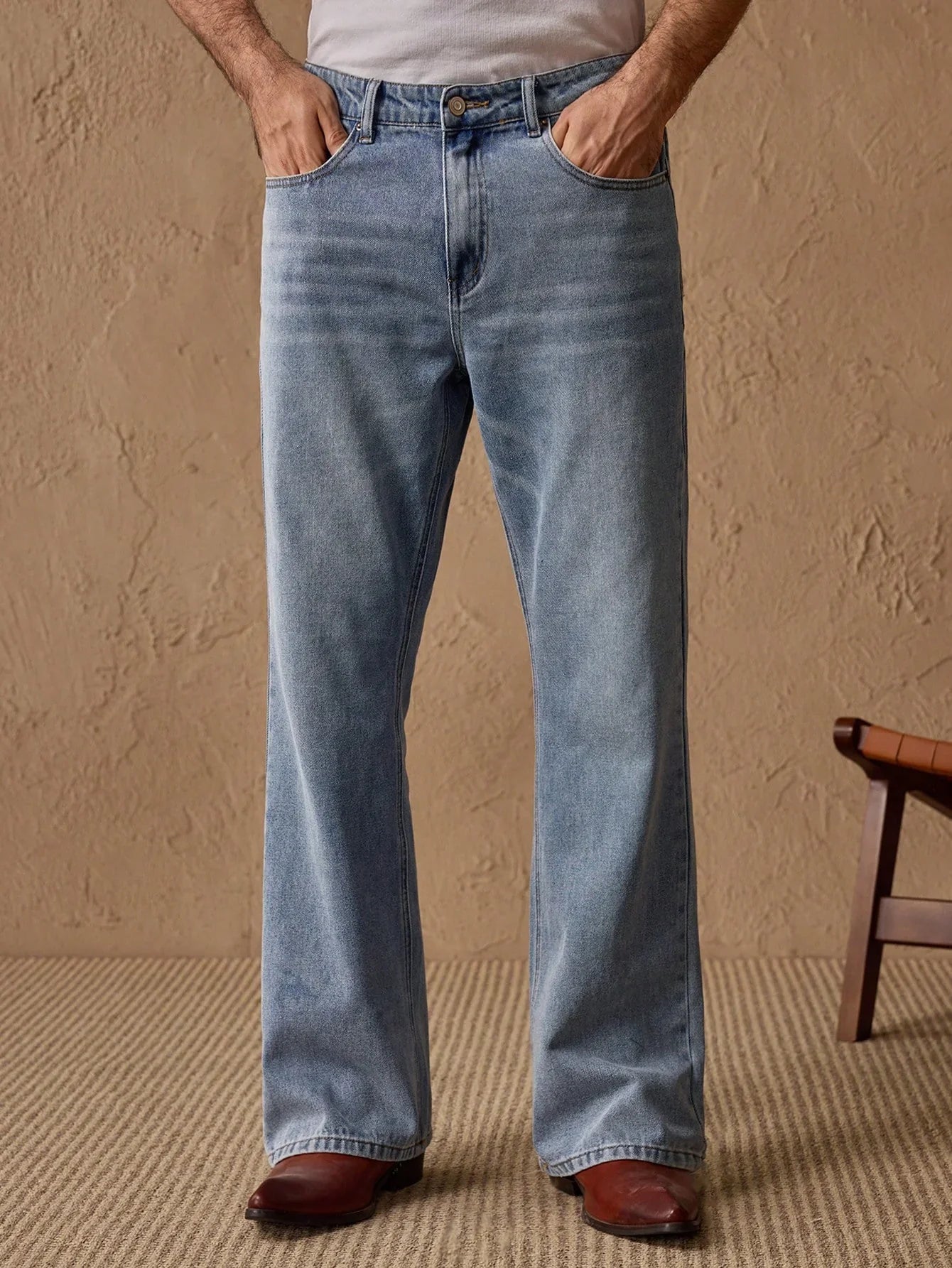 Toomesjeans Loose Fit Men  Blue  Jeans