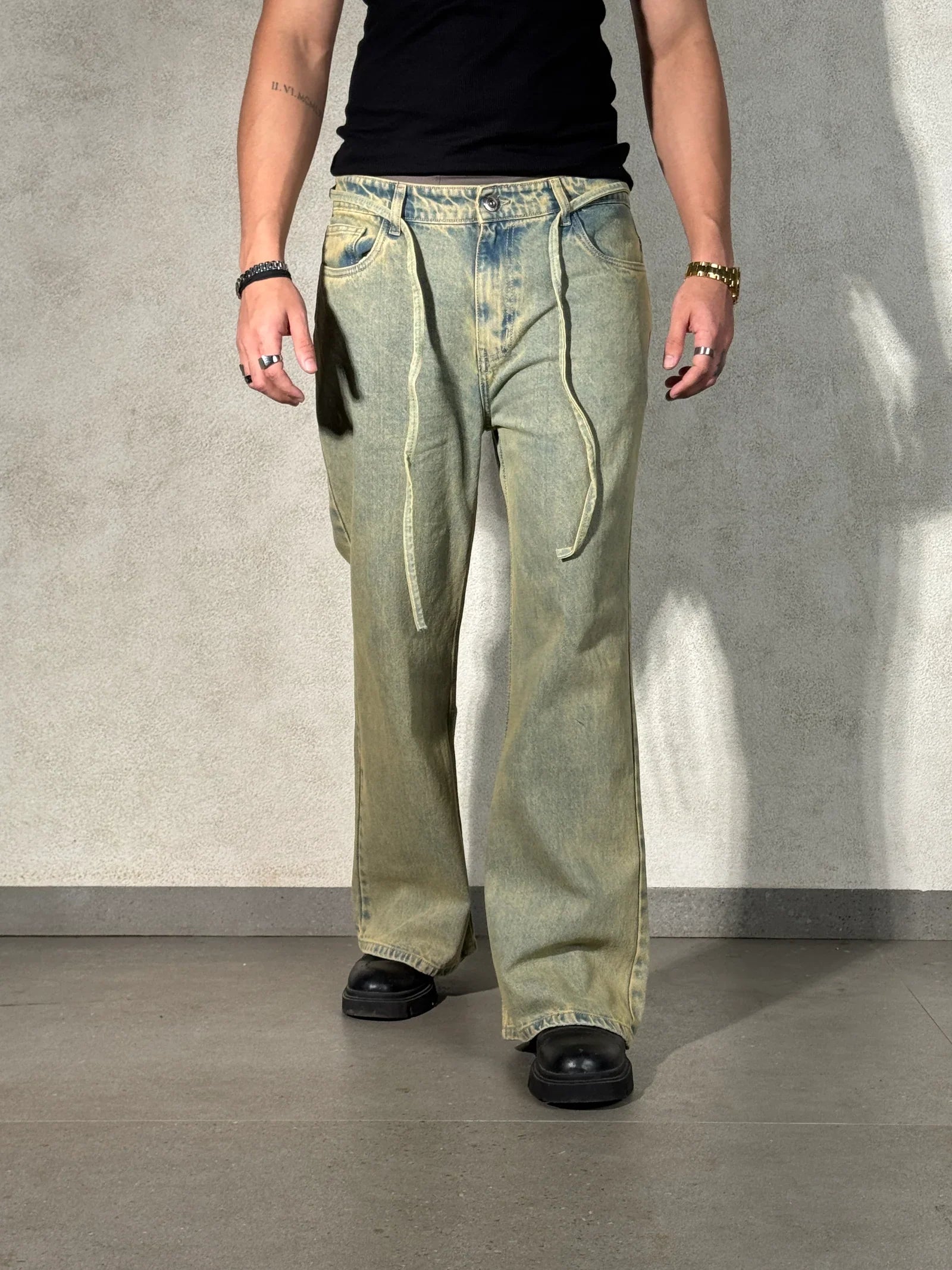 Toomesjeans Loose Fit Men  Blue  Jeans