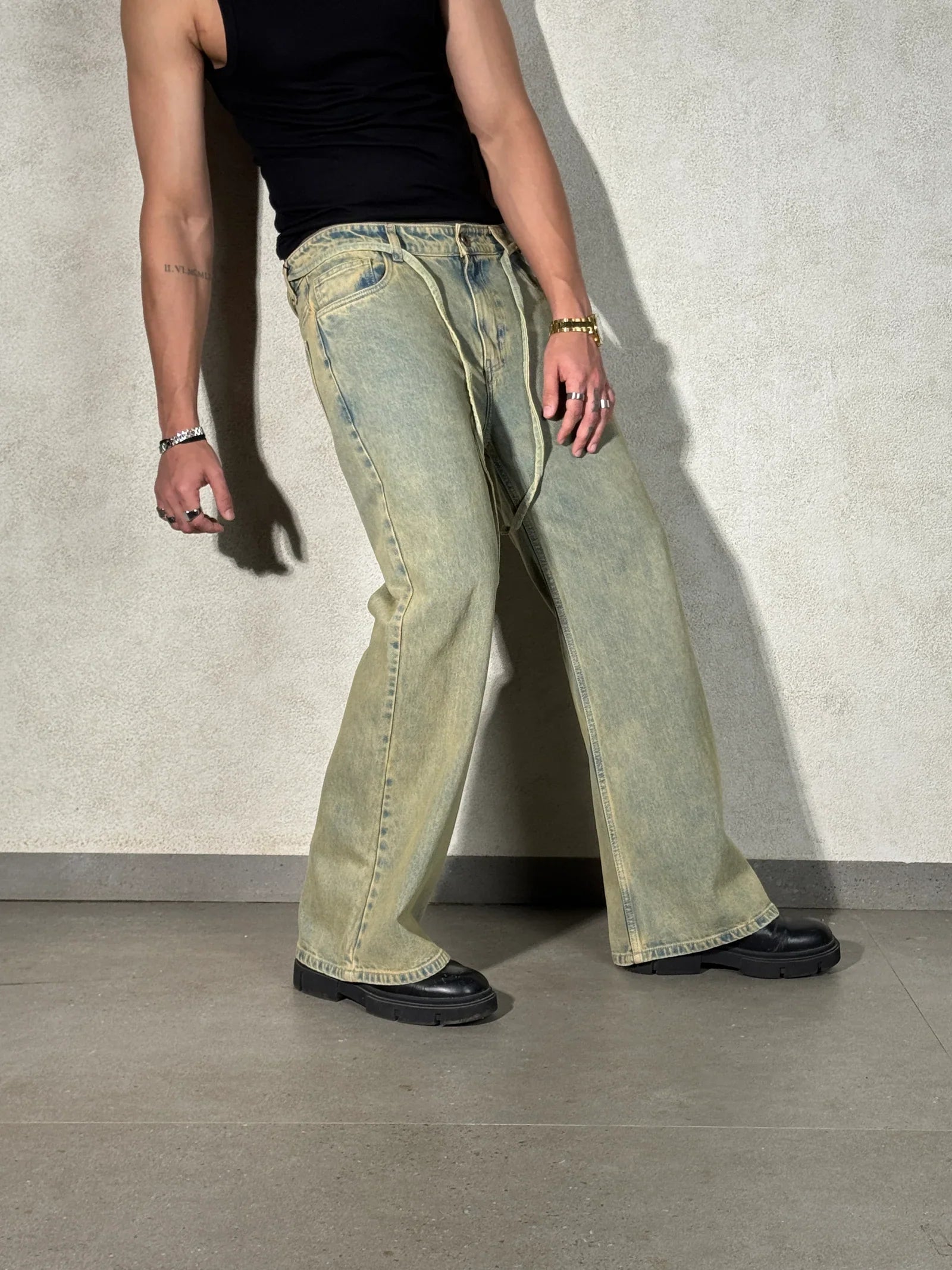 Toomesjeans Loose Fit Men  Blue  Jeans