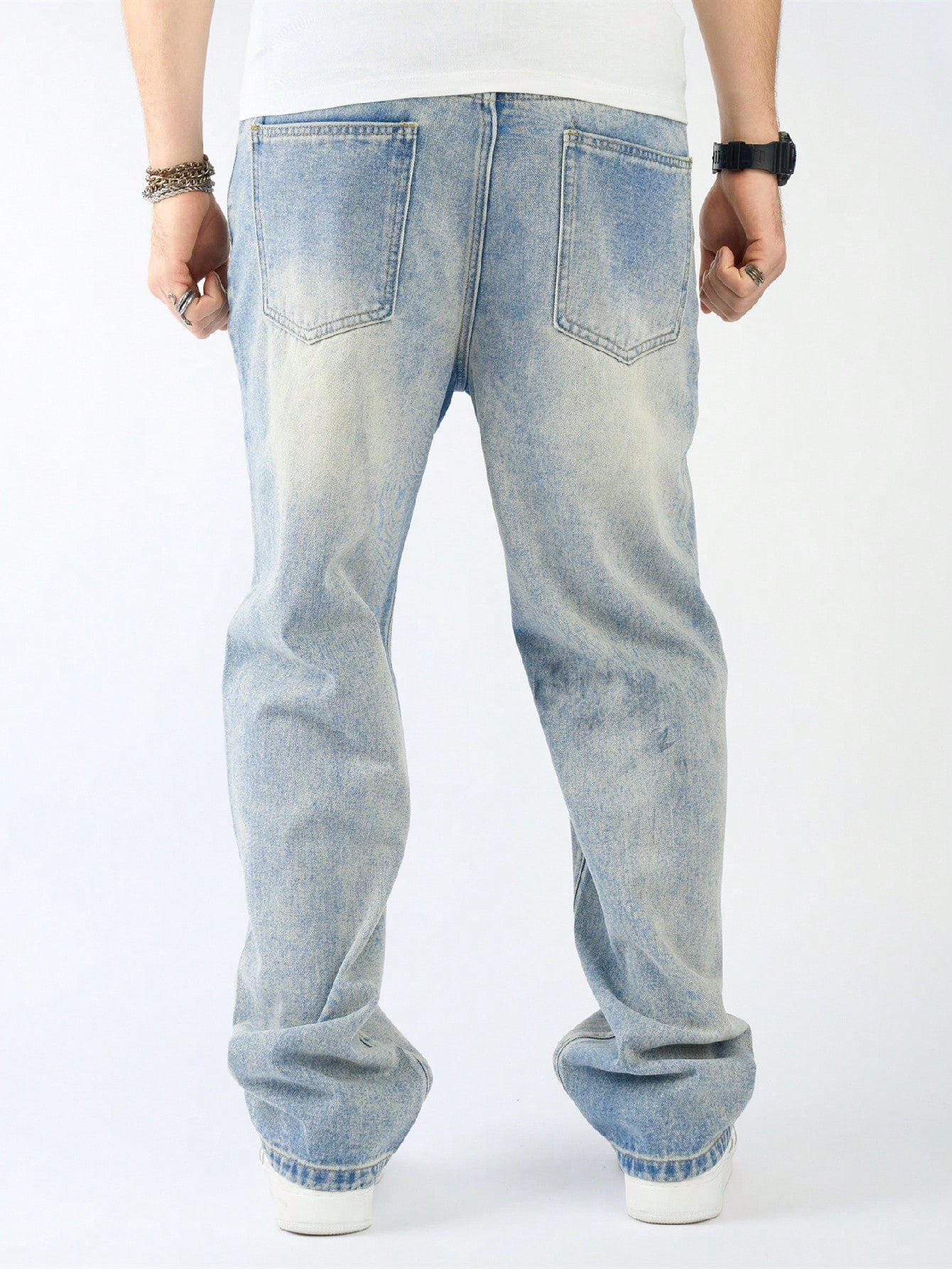 Toomesjeans Loose Fit Men  Blue  Jeans