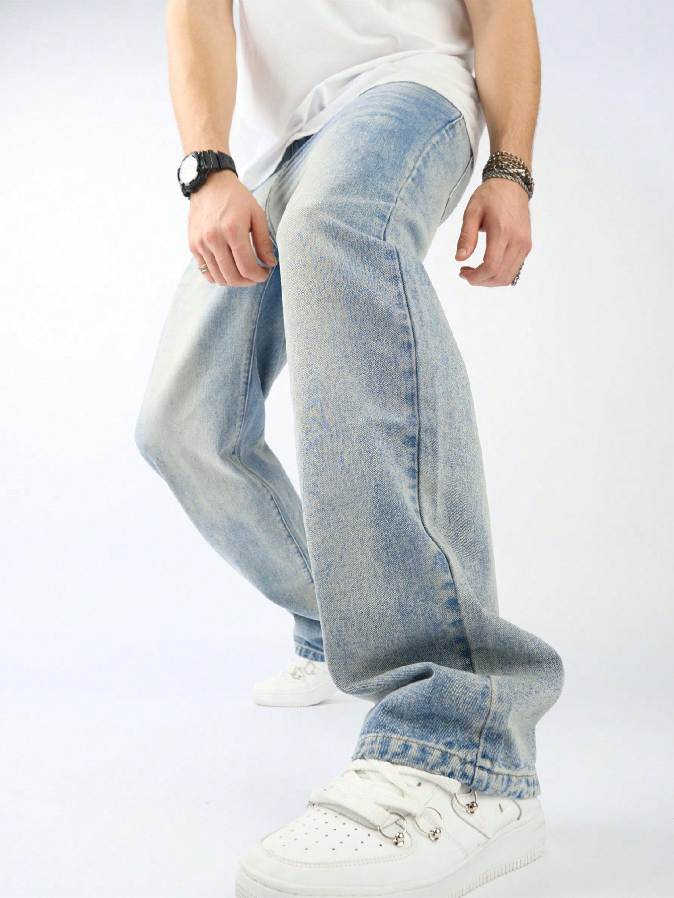 Toomesjeans Loose Fit Men  Blue  Jeans