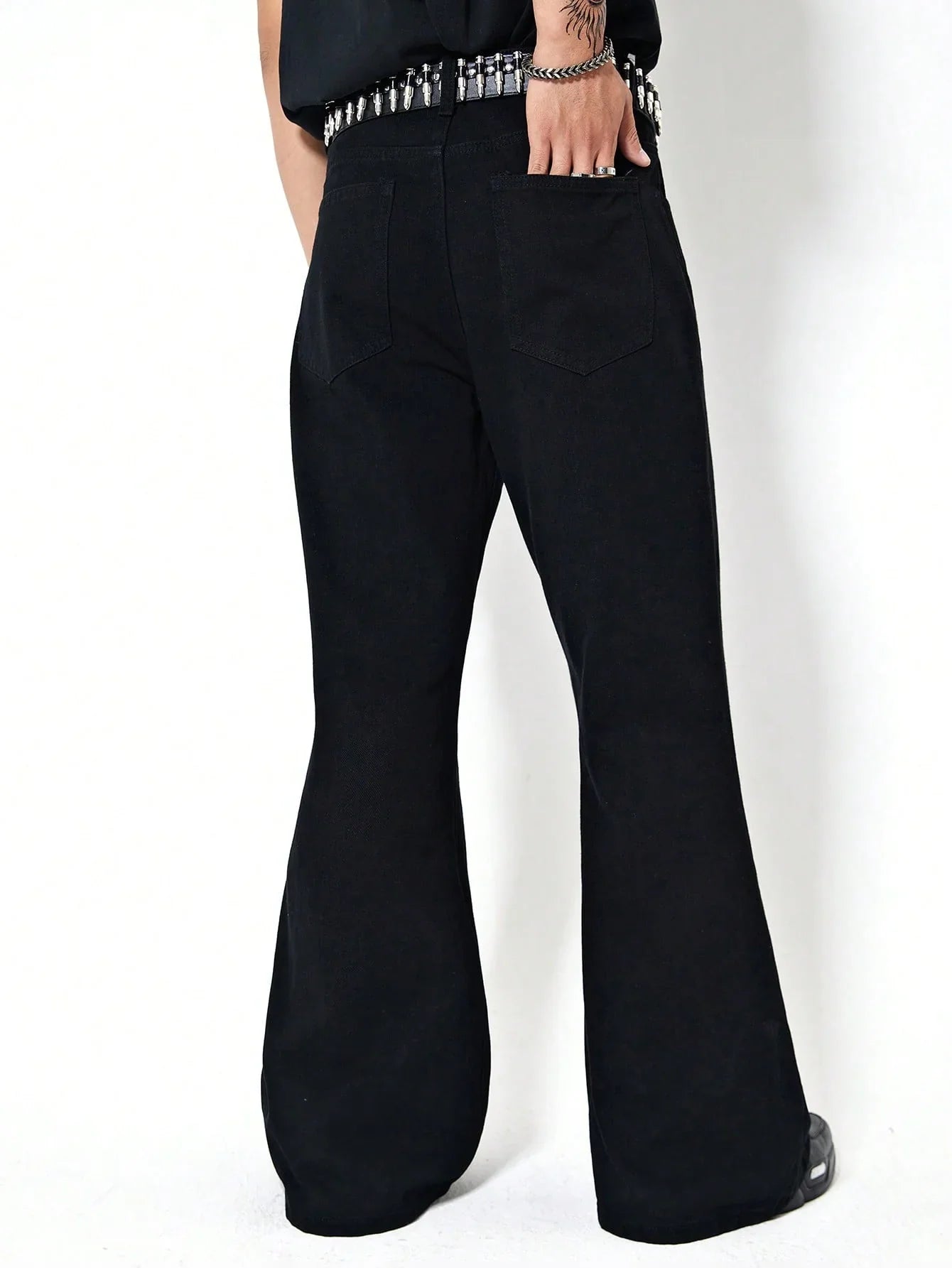 Toomesjeans Loose Fit Men  Black  Jeans