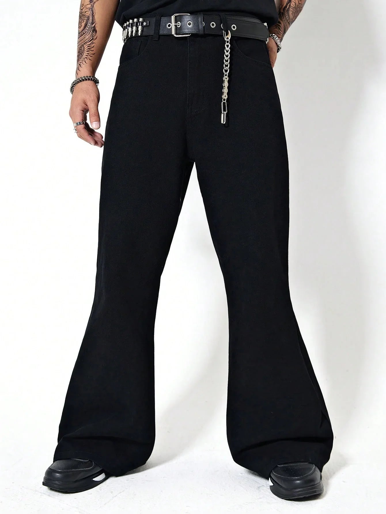 Toomesjeans Loose Fit Men  Black  Jeans