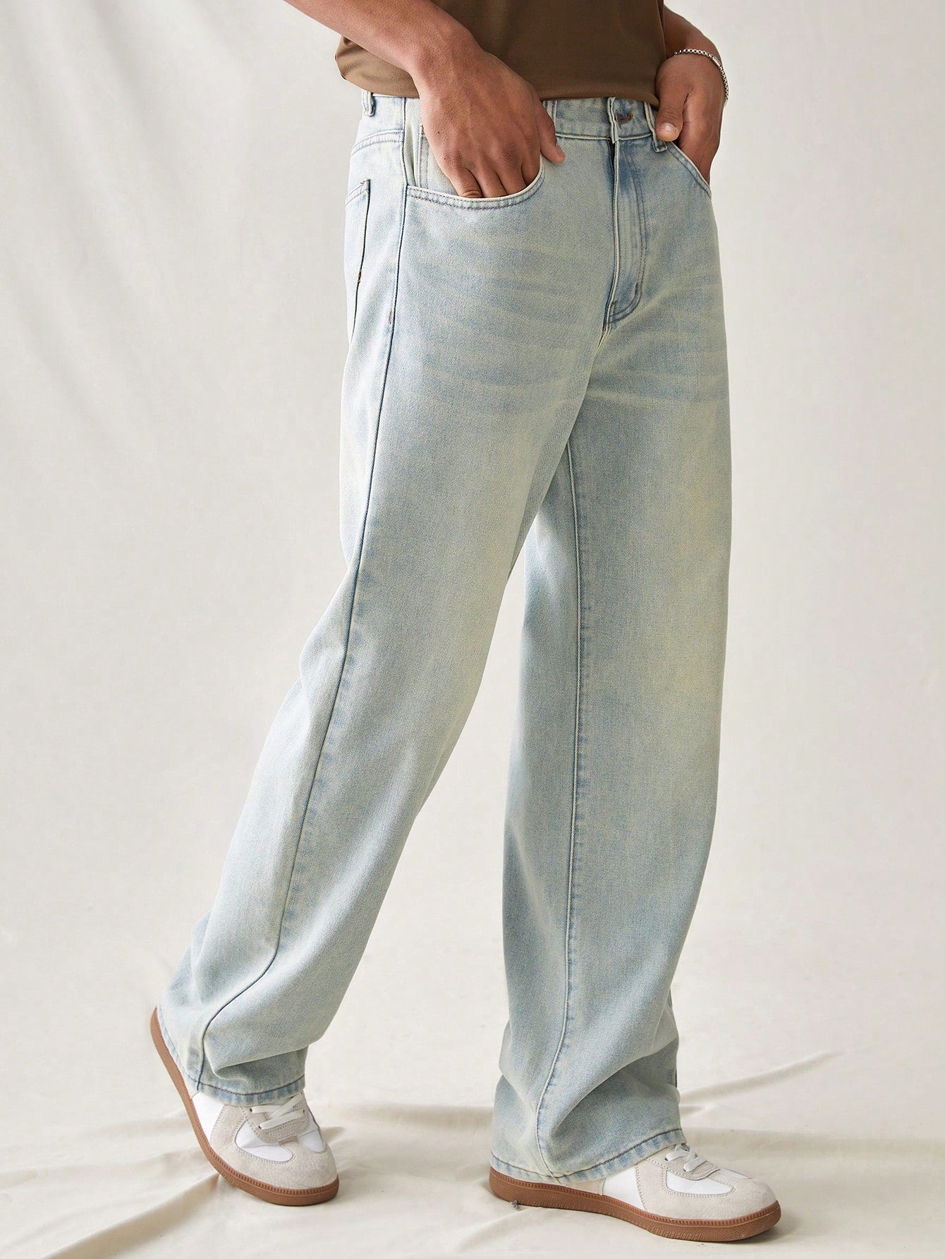 Toomesjeans Loose Fit Men Black Jeans