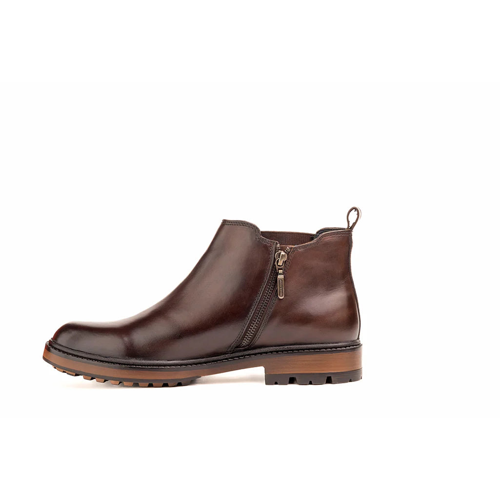 Modern Dark Brown Chelsea Boot
