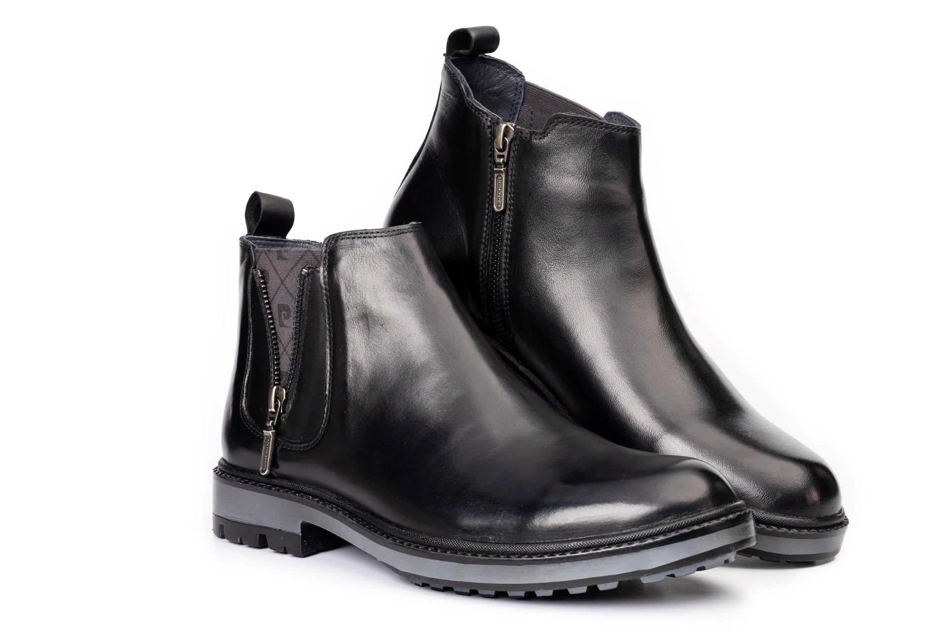 Modern Dark Black Chelsea Boot