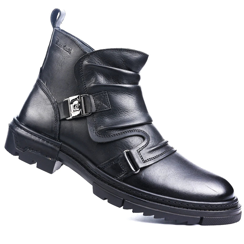 Modern Dark Black Boot