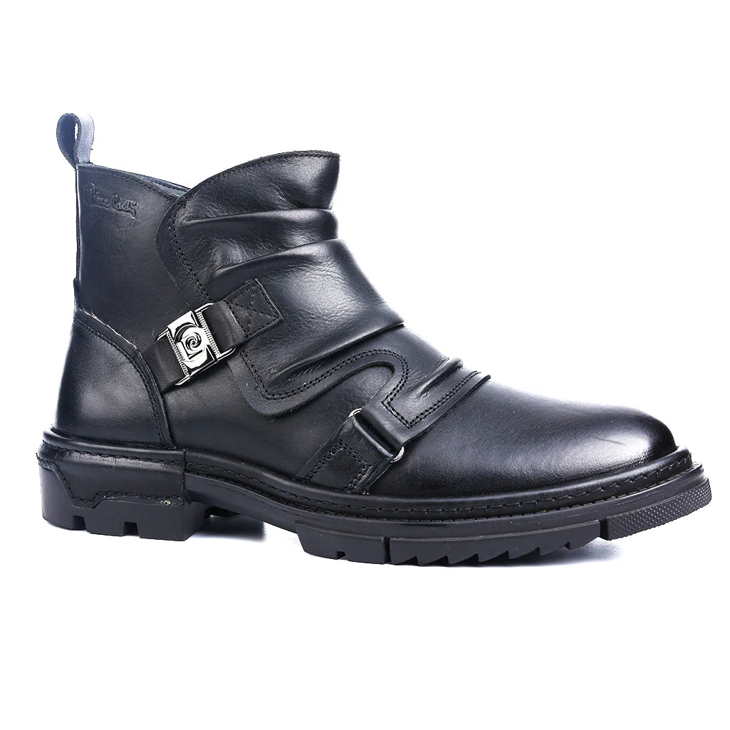 Modern Dark Black Boot