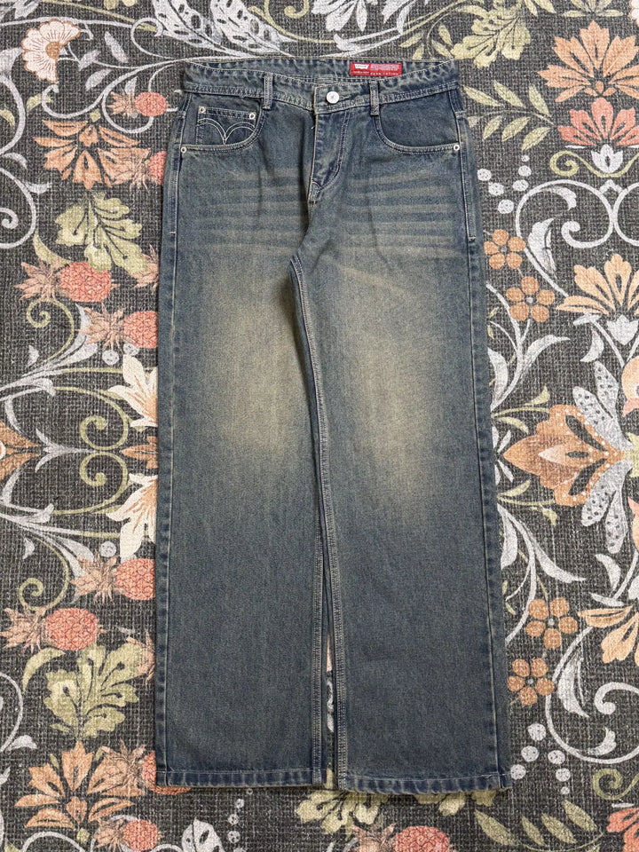 Toomesjeans Straight-fit Mens Jeans