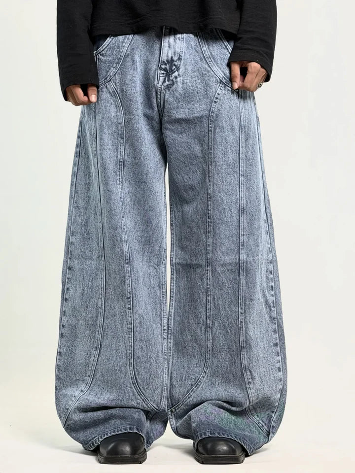 Toomesjeans Wide Leg Mens Jeans