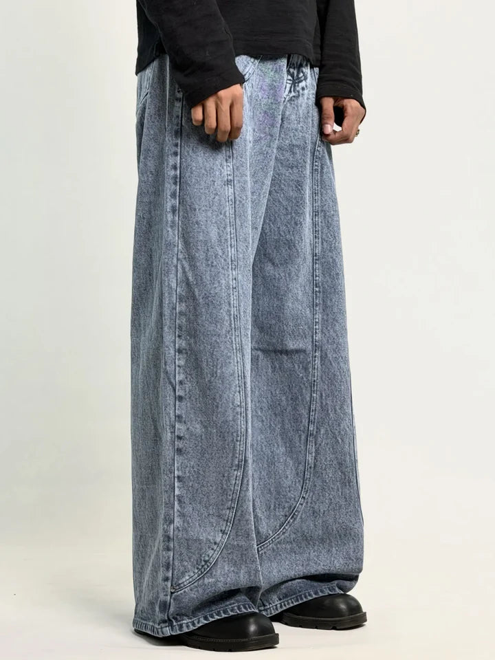 Toomesjeans Wide Leg Mens Jeans