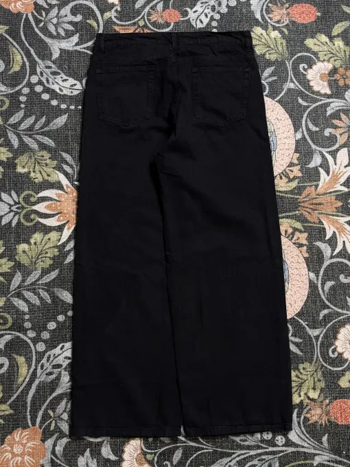 TOOMESJEANS Baggy Fit Men DARK Grey Jeans...