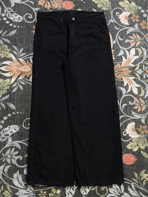 TOOMESJEANS Baggy Fit Men DARK Grey Jeans...