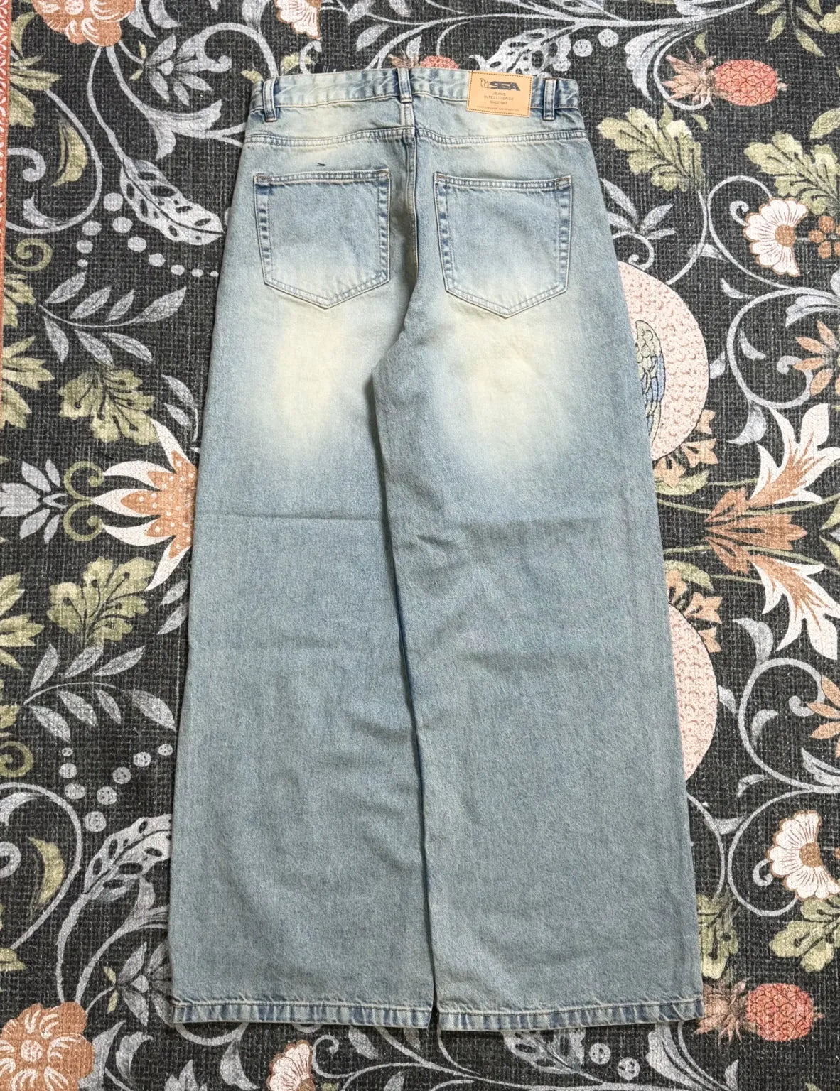 TOOMESJEANS Baggy Fit Men Baggy Black Jeans