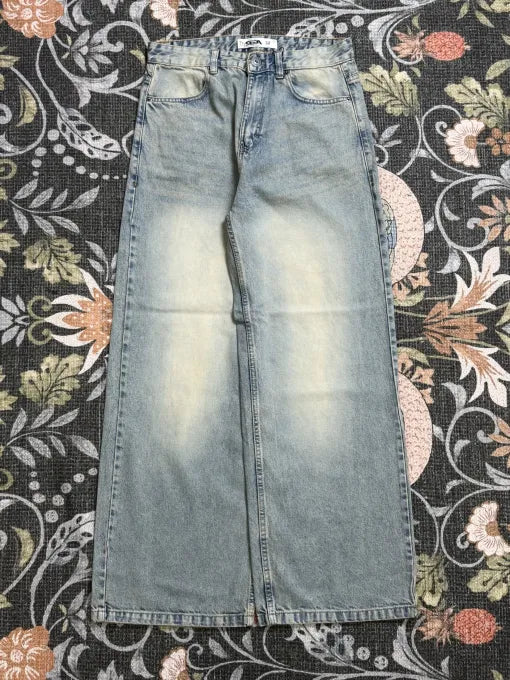 TOOMESJEANS Baggy Fit Men Baggy Black Jeans